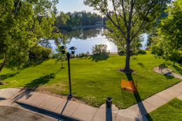 After new light fixtures in Glenmere Park