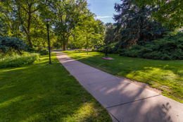 After new light fixtures in Glenmere Park