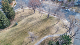 Before new light fixtures in Glenmere Park