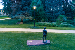 Twilight at Glenmere Park in Greeley, CO