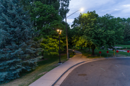 Twilight at Glenmere Park in Greeley, CO